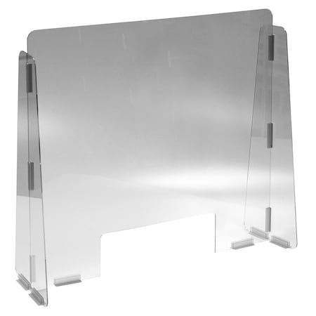 Cashier Guard 31x28 - 1/8 Polycarbonate 15x5 Slot